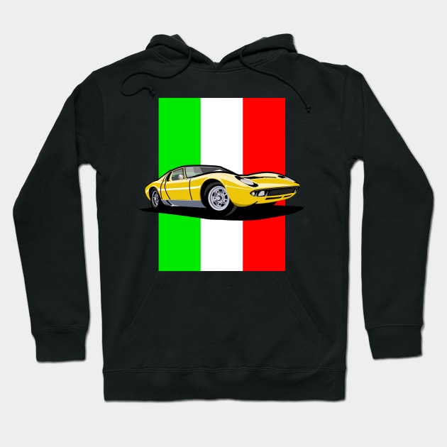 Italian Bull Hoodie by icemanmsc